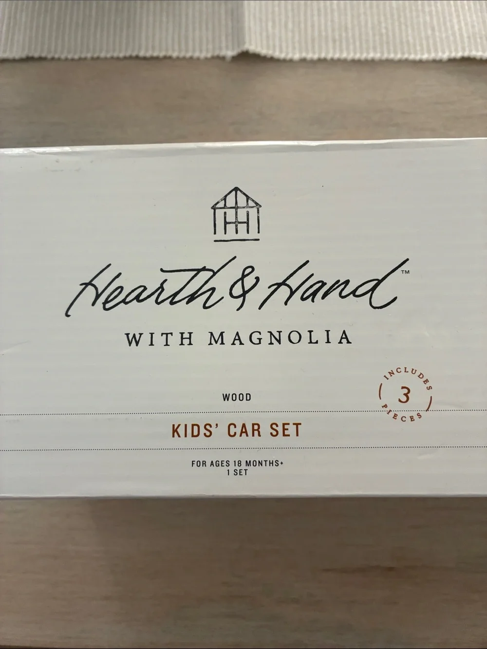 Hearth & Hand with Magnolia Kids' Wooden Car Set